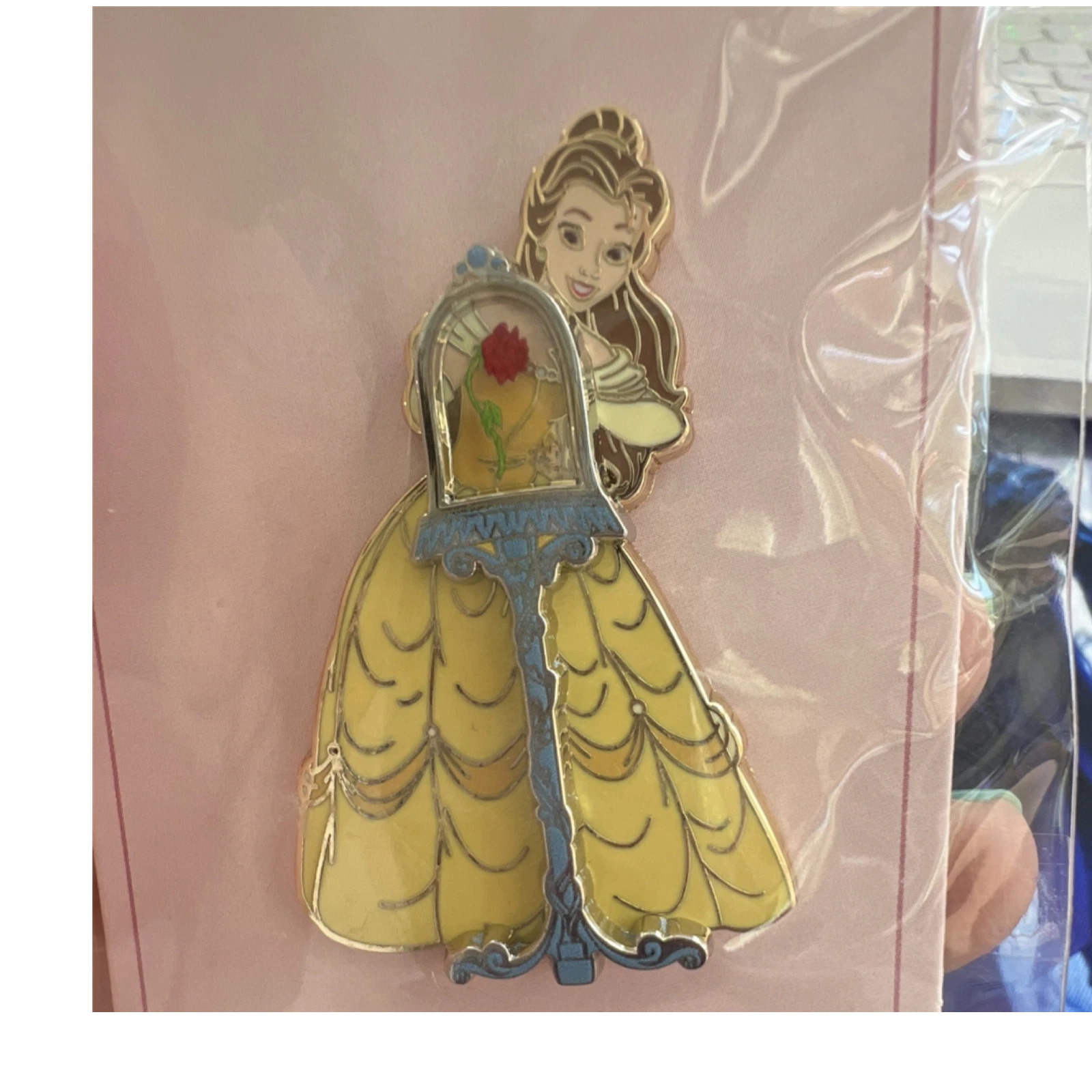 Monogram Disney Beauty & The Beast Belle Exclusive 2020 PALM PIN ON PIN