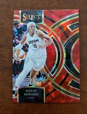 Rhyne Howard 2024 Panini Select WNBA Premier Red Cracked Ice-#40 Dream