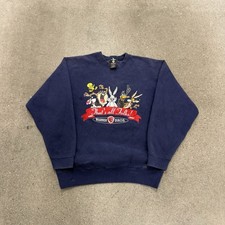 Vintage Warner Bros Looney Tunes Crewneck Sweatshirt Men  s Size Large USA 90  s