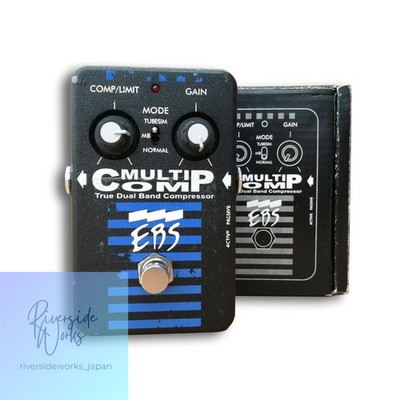 EBS MULTICOMP Compressor Effektpedal für Bassgitarre JP