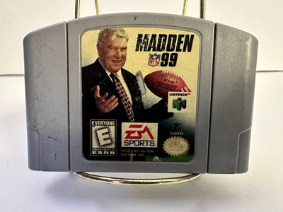 Madden NFL 99 N64 (Nintendo 64) Retro Video Game Cartridge 64-bit