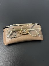 Vintage Ray Ban Outdoorsman Bl Gold Plated Aviator Sunglasses Eyeglasses 54 14