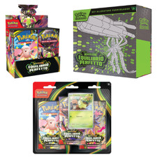 Pokemon Equilibrio Perfetto Set Allenatore + Display + Blister- IT - Prev 27/03