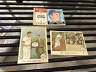 original 1959 FLEER TED WILLIAMS BASEBALL CARDS X 2 & 1968 TOPPS BROOKS ALL STAR