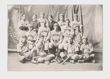 1898 The Indiana University Arbutus Page Baseball Team Group Picture