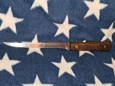 Vintage Old Hickory Knife #417 Wooden Handle