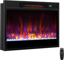 23 Electric Fireplace Inserts 1500W Recessed ...