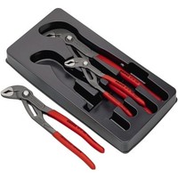 Knipex Wasserpumpenzange Rohrzange Cobra Set 00 20 09 V02
