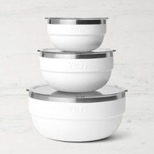 YETI Rambler Bowls, White, Set of 3