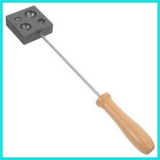 Graphite Mold 12.2 Inch Half Sphere Casting Tool for Glass Blowing and Jewelr...