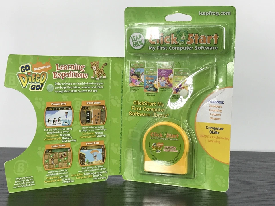 Leap Frog Go Diego Go! Click Start Learning Expeditions 3-6 Years Pre K - Image 3 of 3