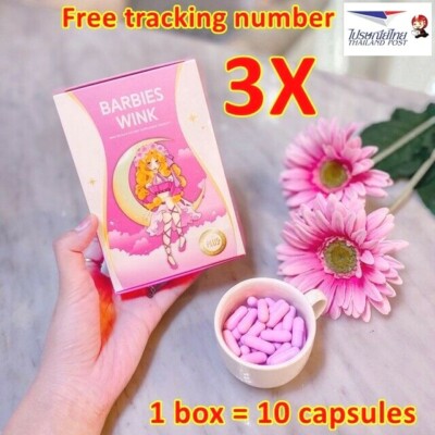 3X Barbies Wink Detox Goodnight Supplement Weight Control Slim Herbs Tighten