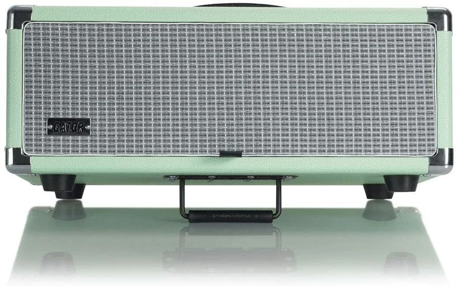 Gator - GR-RETRORACK-3SG - Vintage Amp Vibe Rack Case - 3U - Seafoam Green - Image 3 of 4