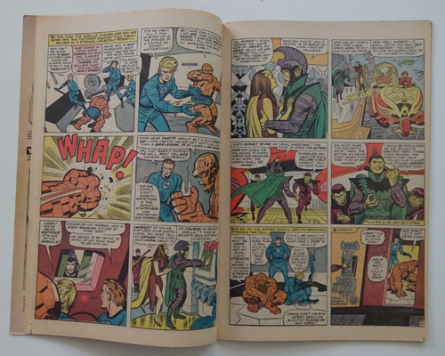 Comic - Fantastic Four #37 Kirby/Stone & Lee. Skrulls 1965 - Bild 9 von 21