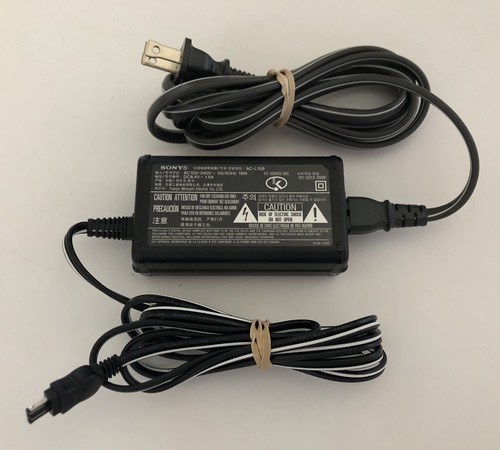 OEM Sony AC-L15B AC Power Adapter/Charger for Camcorders - Black