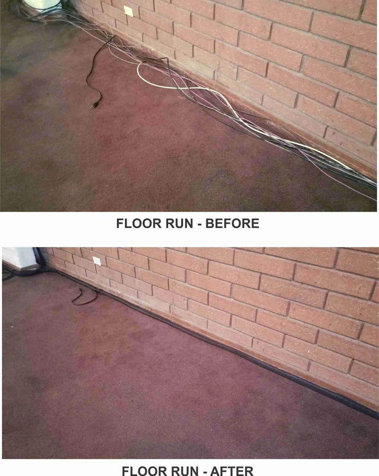 1/2 inch SNAKESKIN Wire & Cable Cover - black - 200 feet - Image 4 of 4