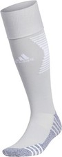 adidas Team Speed 3 Soccer Socks 1 Pair , Team Light Grey/White, Large