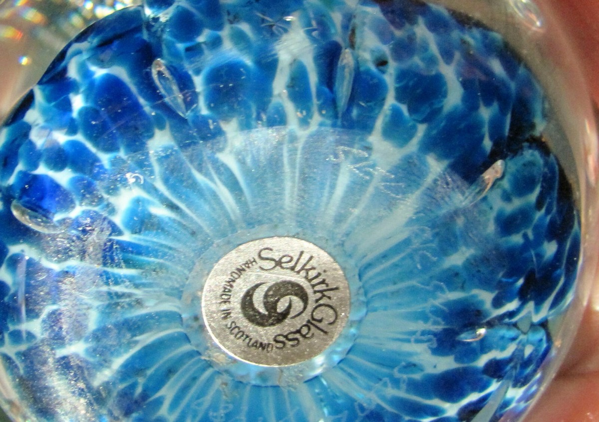 Selkirk art glass paperweight | eBay