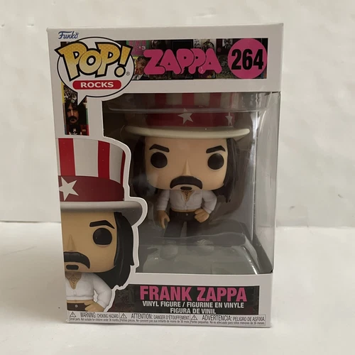 Funko Pop Rocks Frank Zappa 3.75 inch Funko Collectible Vinyl #264 New In Box