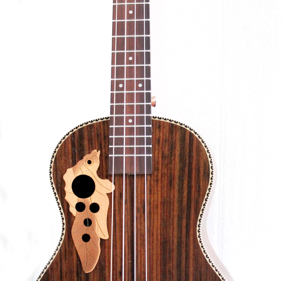 30-дюймовый баритон укулеле палисандр укулеле акустический электрический уке/анкерный стержень/сумка - Изображение 3 из 4