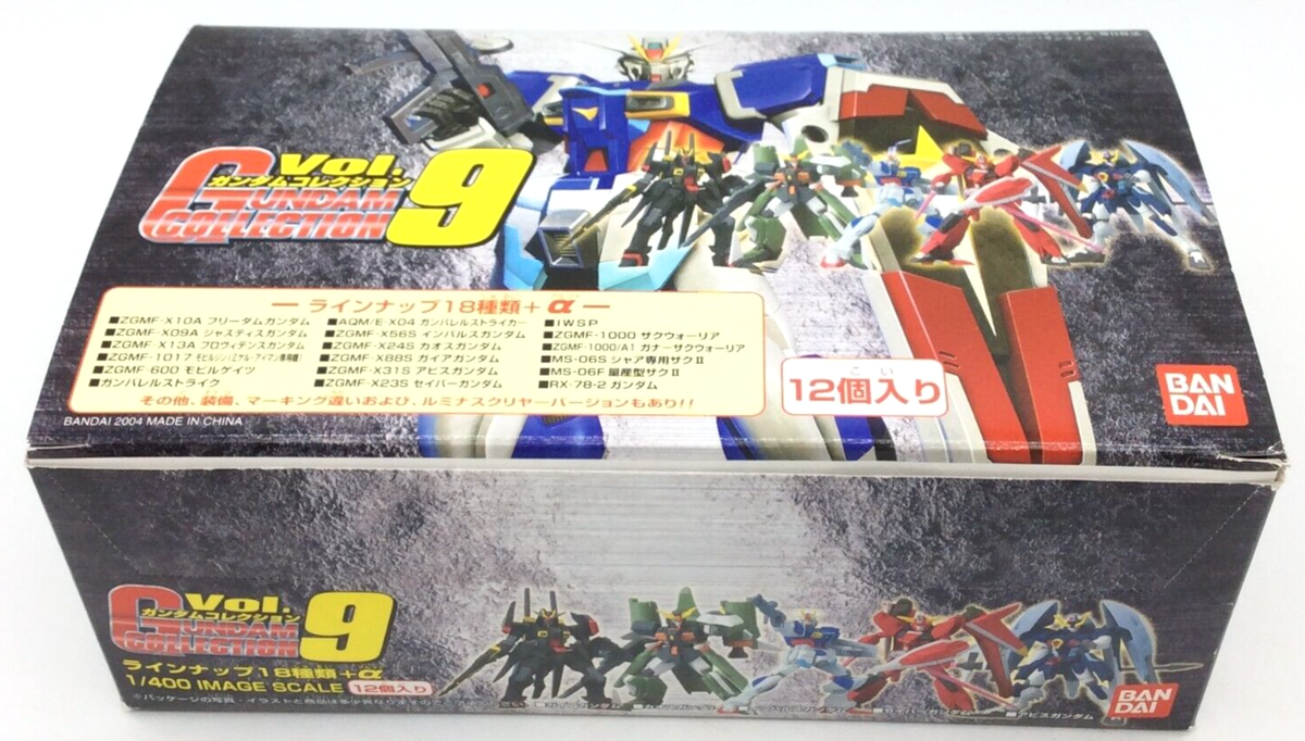Bandai Gundam Collection VOL 9 1/400 Scale LOT OF 10 MINIFIGURES