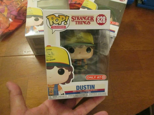FUNKO POP NETFLIX STRANGER THINGS SEASON 3 DUSTIN 828 CAMP KNOW WHERE CAP TARGET