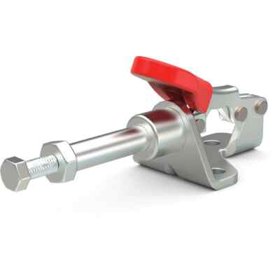 DESTACO 601 Straight-Line Clamp 100 lb Hold, Flanged Base, Compact Design