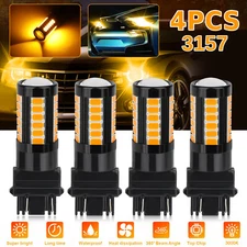 For Ford F150 F250 F350 Super Duty 3157 LED Bulbs 33-SMD Amber Turn Signal Light