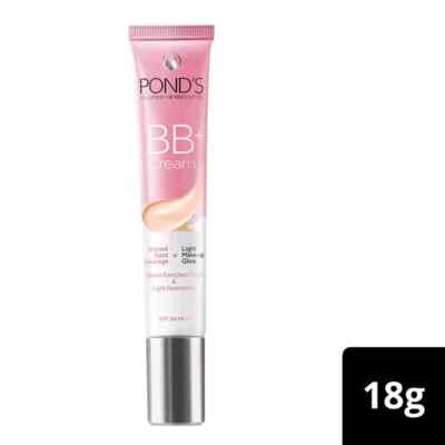 POND'S BB+ Cream, Instant Spot Coverage + Light Make-up Glow, Ivory 18g