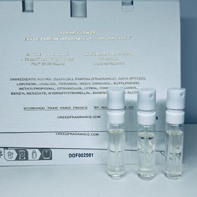 Creed Love in White EDP 1.7ml x3 Perfume Sample Spray