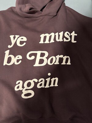 Cpfm 'ye must be born again' hoodie UK