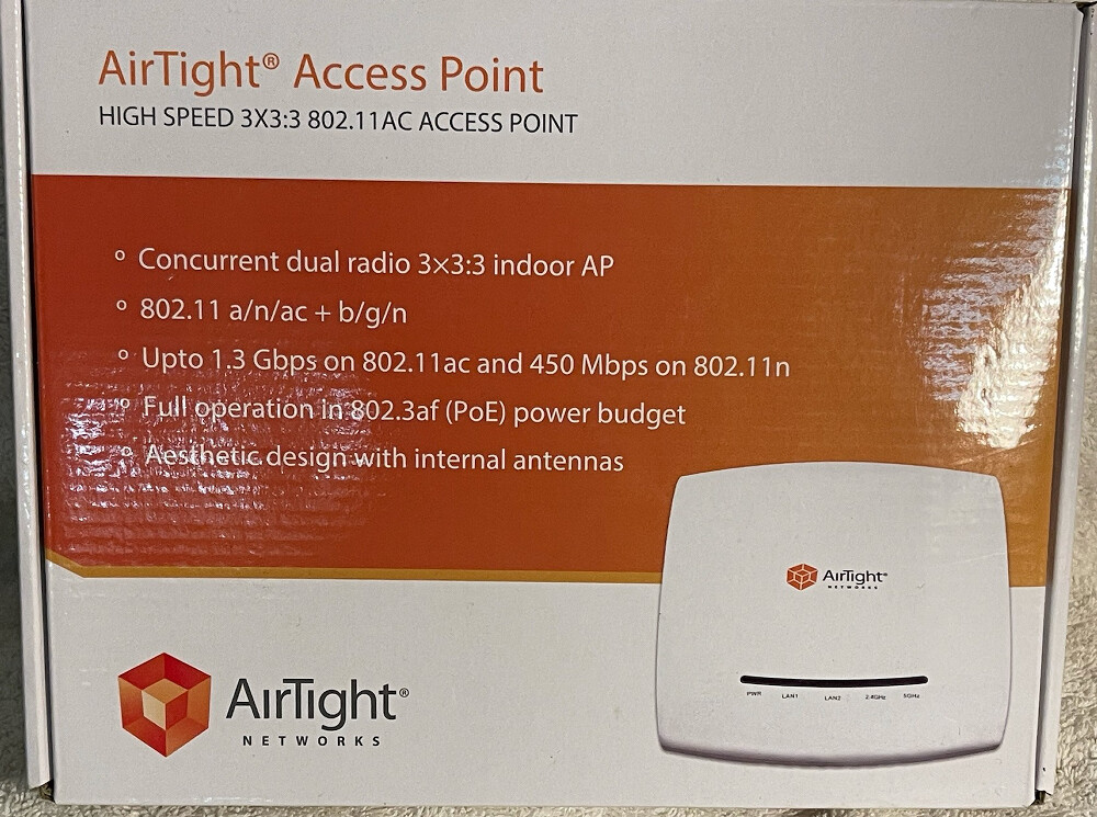中古 CISCO Wi-Fi 6 Access Points (No.3) AirTight Networks C-75 High-Speed 3X3:3 802.11ac Wireless Access