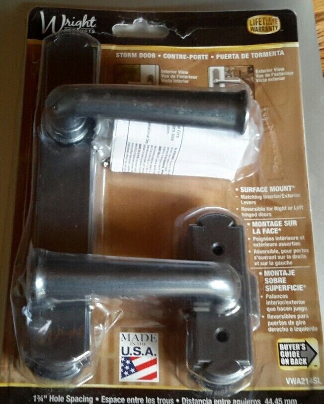Wright Products VWA214SL Screen Storm Door Latch Slate 3A.09 eBay