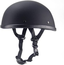 Medio casco de motocicleta gorro crucero calavera cascos para moto chopper