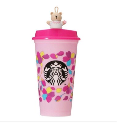 Starbucks Japan SAKURA 2024 cherry blossom reusable cup