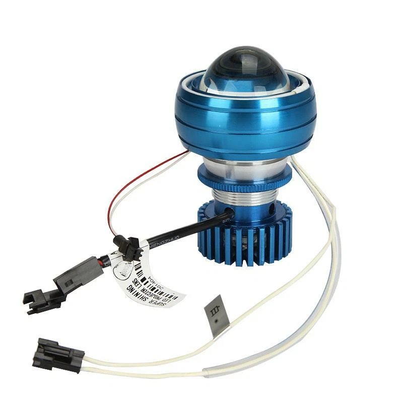 Faro proyector LED de 2,75 pulgadas para Yamaha YZF YZF600R R1 R1S R6 R6S Foto 4 de 4