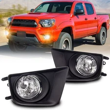 Fog Light Assembly Replacemen for 2012-2015 Toyota Tacoma Pickup Truck With H...