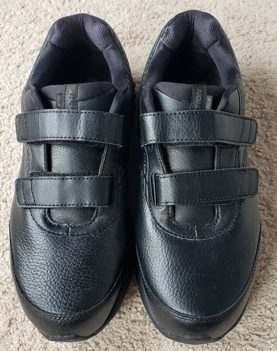 Brooks Women's ADDICTION Walker V Strap Shoes Black Sz 11.5 Wide D