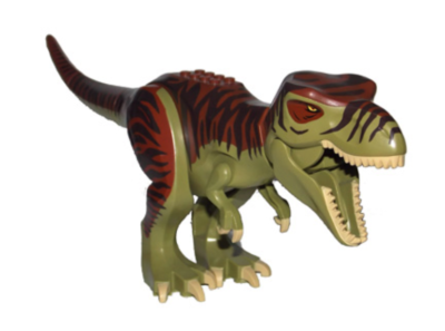 Lego Tyrannosaurus Rex 5887 with Reddish Brown Back Dino Dinosaur