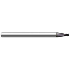 Harvey 52312-C6 Carbide Corner Radius End Mill: 3/16" Diam, 0.285" LOC, 4 Flutes