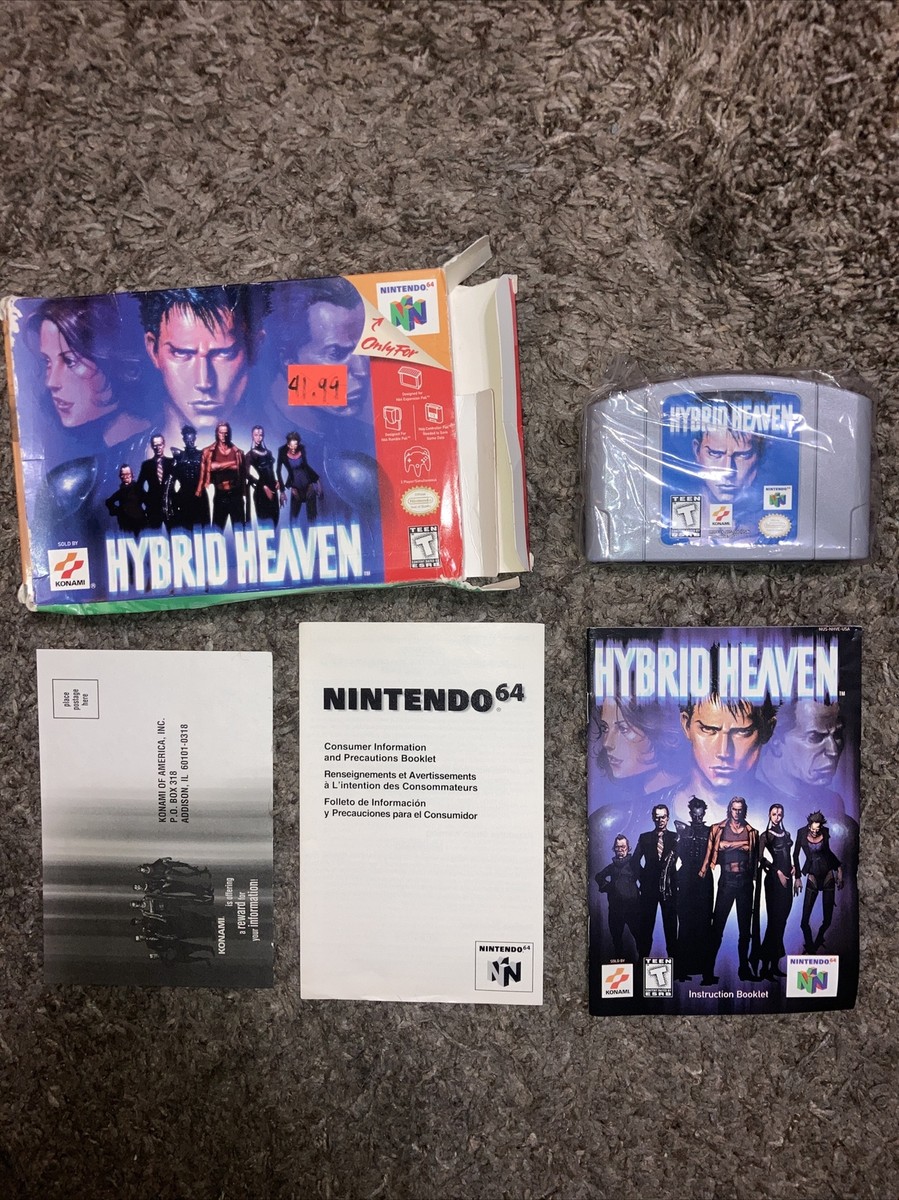 Hybrid Heaven (Nintendo 64, 1999) for sale online | eBay