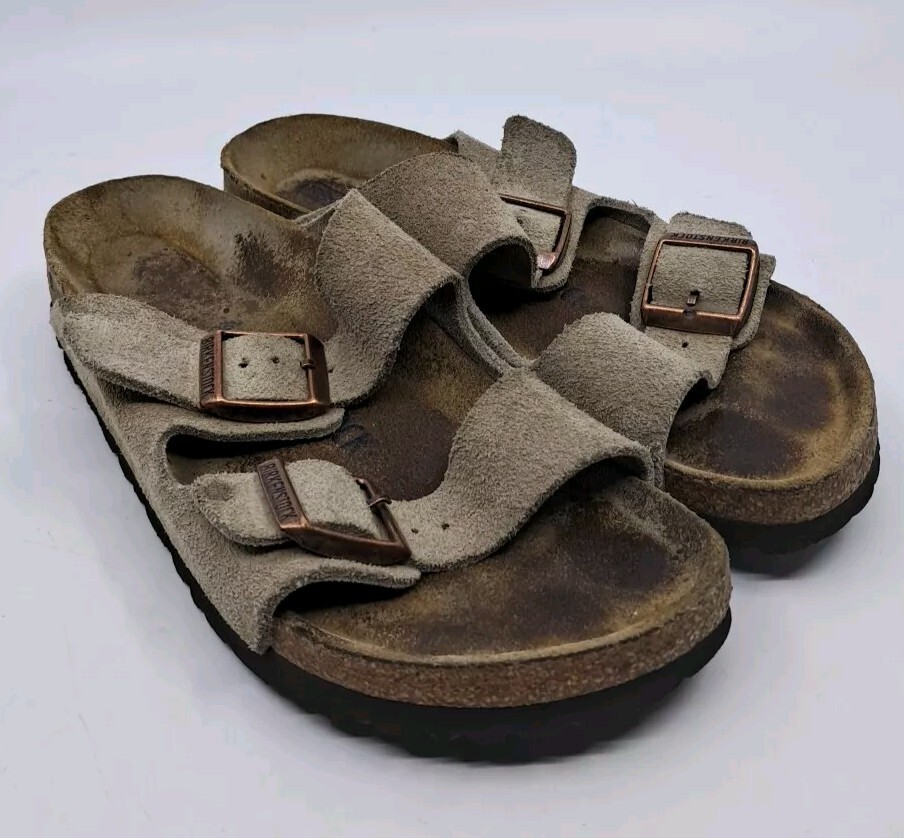 BIRKENSTOCK ブラウン サボサンダル 36 Birkenstock Arizona Brown Leather Sandals Size 36 / 5.5 | eBay