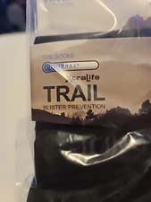 toe socks NEW Aonijie  Trailrunning nuwool Blister Prevention Cool Max Black