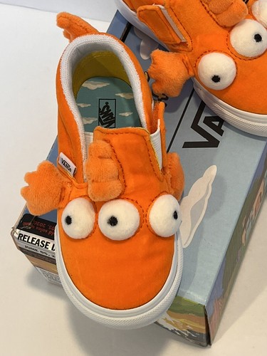 NIB sz 7.0 toddler- Vans x The Simpsons Blinky shoes - Picture 2 of 10