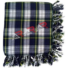 AAR Men Scottish Fly Plaid Highland Dress Gordon Tartan Kilt Piper 48" x 48"
