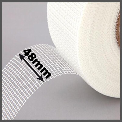 6 Rollen easy-tape Fugenband Fiberglas selbstklebend 48mm x90m versandkostenfrei