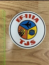 Vintage Grumman E-111A Raven TJS Decal Military Air Force Army Navy Gun The Pig