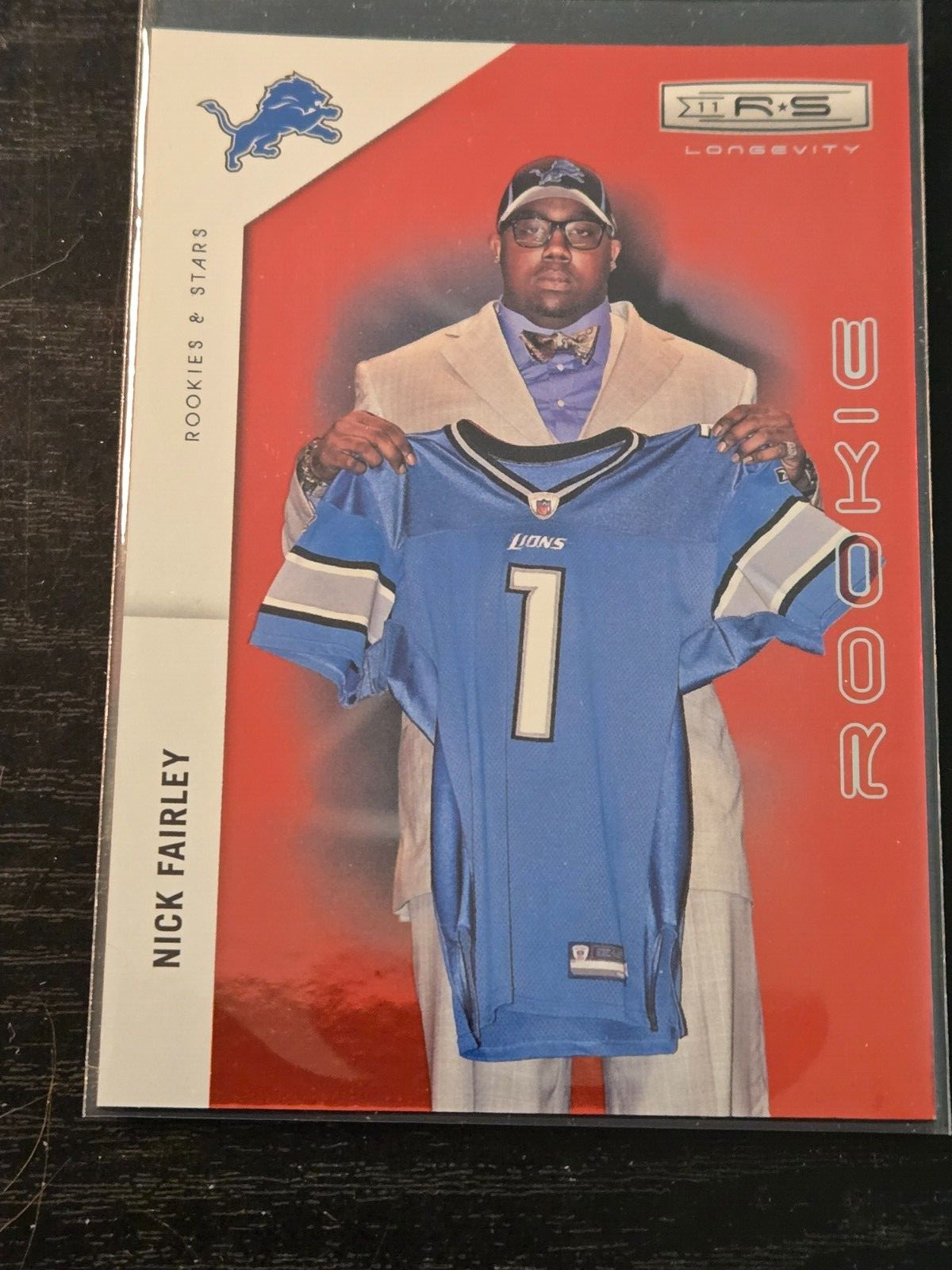 Nick Fairley Panini Rookies & Stars #221 Longevity-Ruby