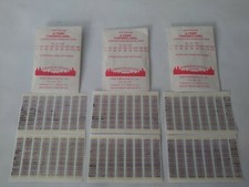 3 Packages (48 stickers) Paper Thermometer Co. 8-Temp THERMOLABEL TL-8-170