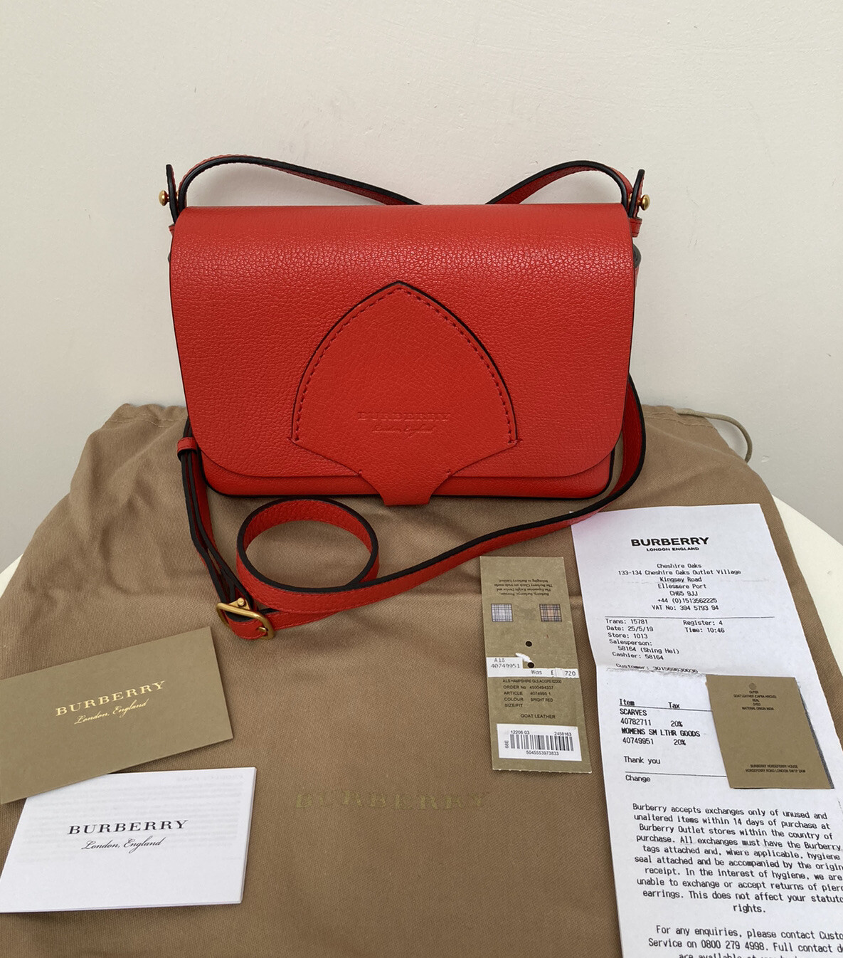 burberry hampshire crossbody bag